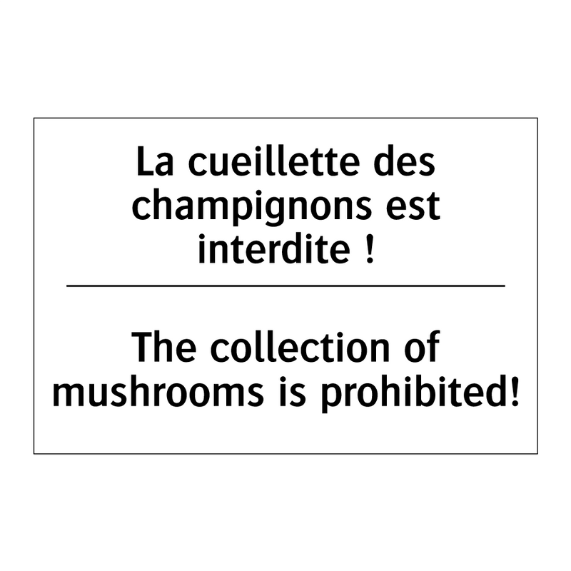 La cueillette des champignons  /.../ - The collection of mushrooms is  /.../