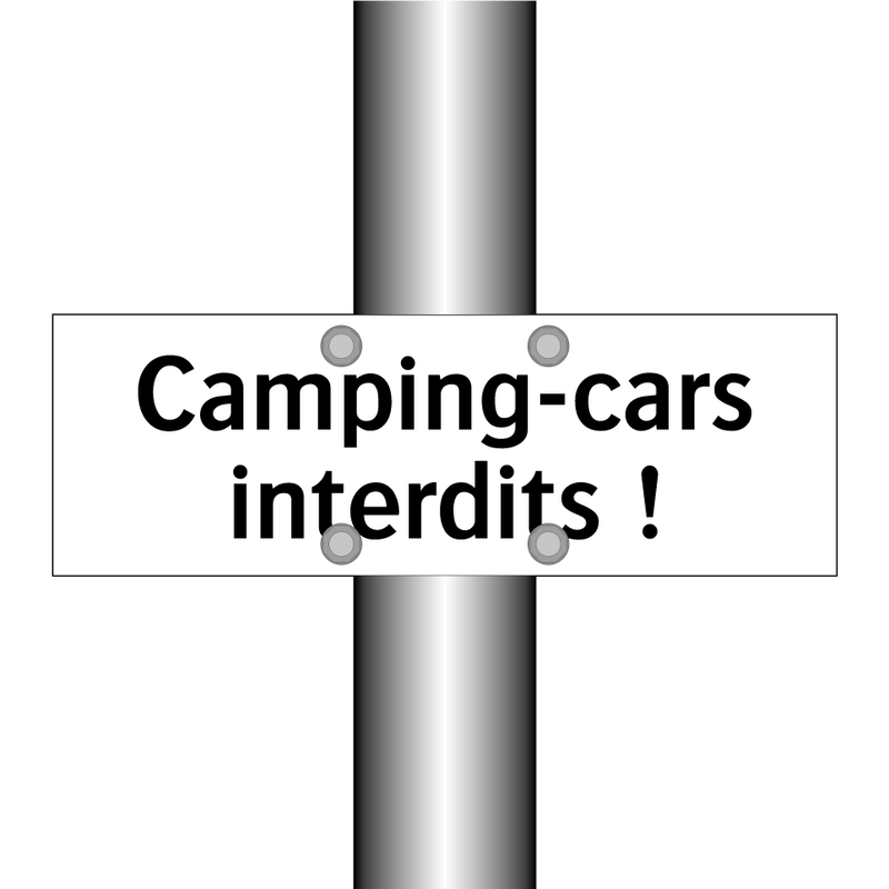 Camping-cars interdits !