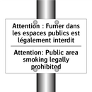 Attention : Fumer dans les espaces  /.../ - Attention: Public area smoking  /.../