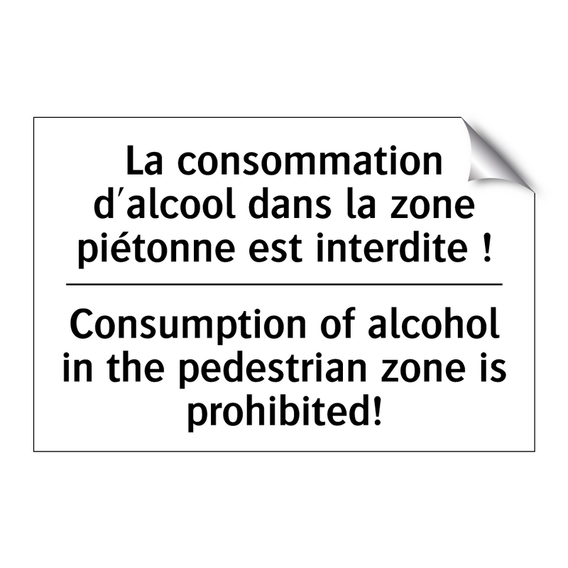 La consommation d'alcool dans  /.../ - Consumption of alcohol in the  /.../