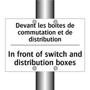 Devant les boîtes de commutation  /.../ - In front of switch and distribution  /.../