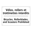 Vélos, rollers et trottinettes  /.../ - Bicycles, Rollerblades, and Scooters  /.../
