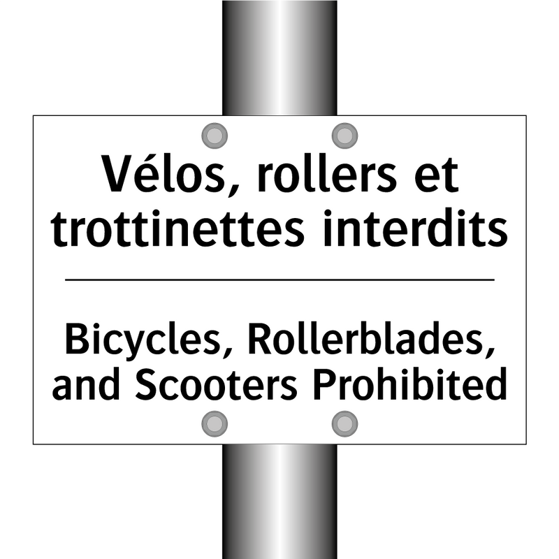 Vélos, rollers et trottinettes  /.../ - Bicycles, Rollerblades, and Scooters  /.../