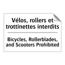 Vélos, rollers et trottinettes  /.../ - Bicycles, Rollerblades, and Scooters  /.../