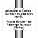 Ascenseur de service - Transport  /.../ - Freight Elevator - No Passenger  /.../