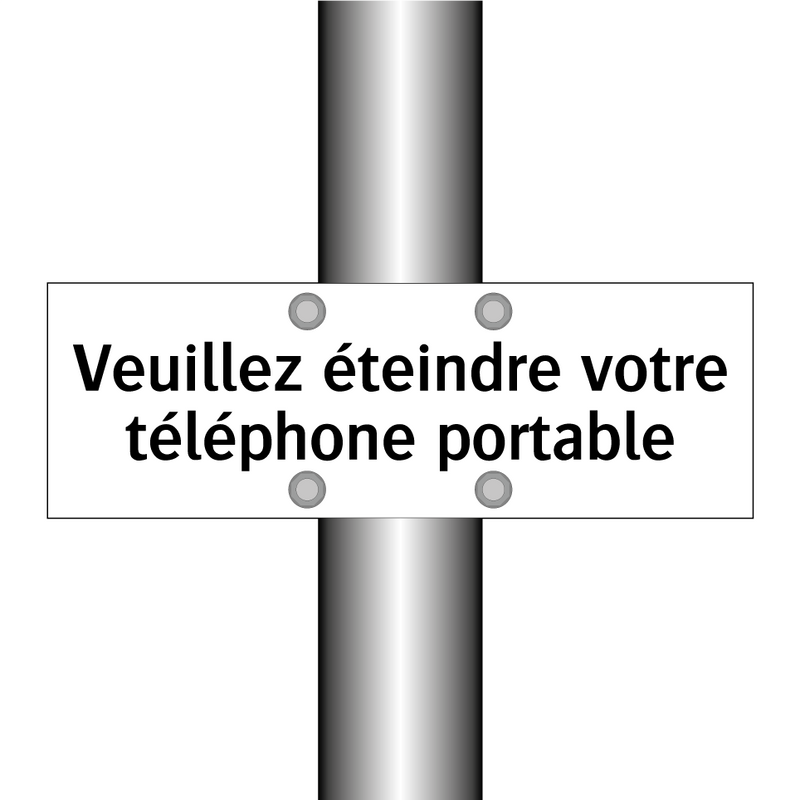 Veuillez éteindre votre téléphone portable