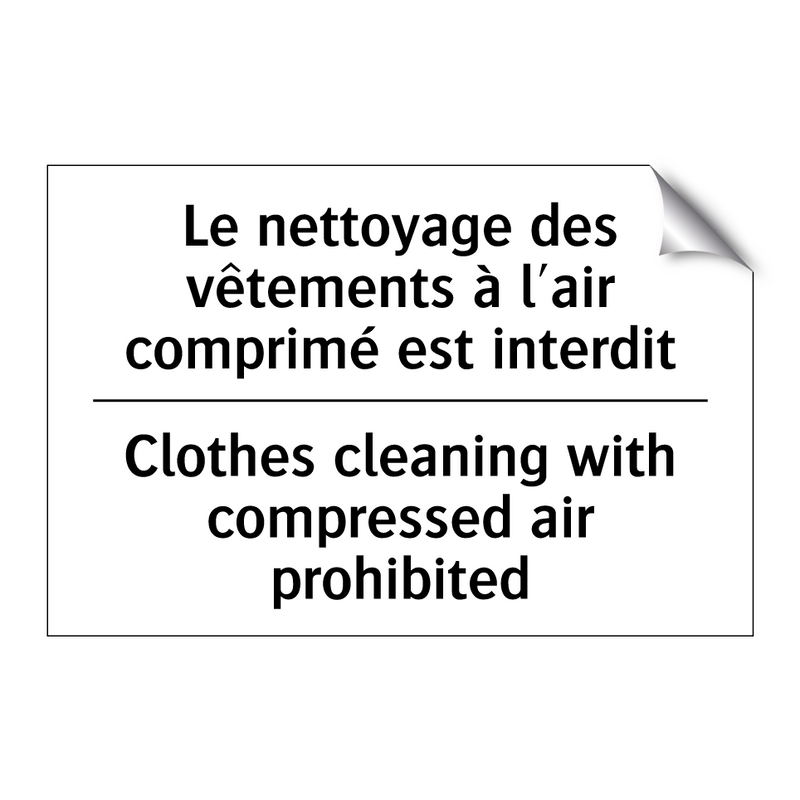 Le nettoyage des vêtements à l'air  /.../ - Clothes cleaning with compressed  /.../