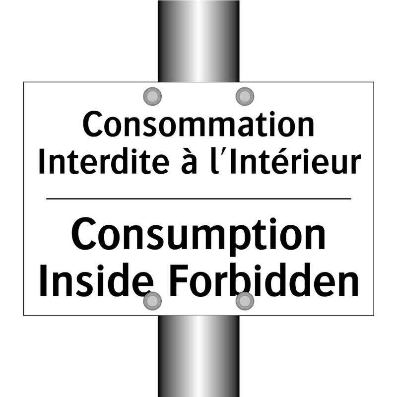 Consommation Interdite à l'Intérieur /.../ - Consumption Inside Forbidden