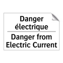 Danger électrique - Danger from Electric Current