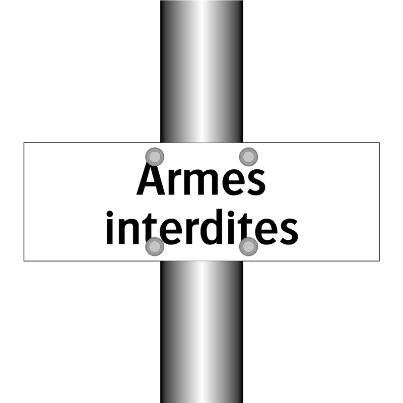 Armes interdites