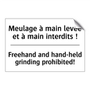 Meulage à main levée et à main  /.../ - Freehand and hand-held grinding  /.../