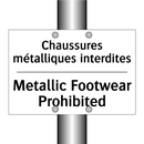 Chaussures métalliques interdites /.../ - Metallic Footwear Prohibited