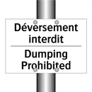 Déversement interdit - Dumping Prohibited