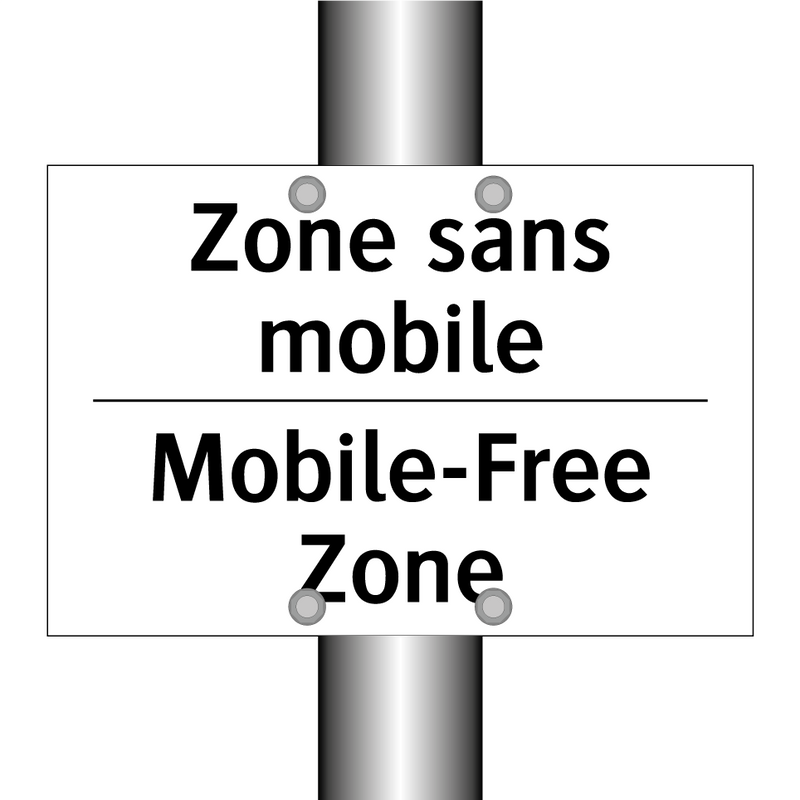 Zone sans mobile - Mobile-Free Zone