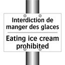 Interdiction de manger des glaces /.../ - Eating ice cream prohibited