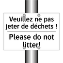 Veuillez ne pas jeter de déchets  /.../ - Please do not litter!