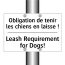 Obligation de tenir les chiens  /.../ - Leash Requirement for Dogs!