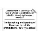 Le lancement et l'allumage de  /.../ - The launching and igniting of  /.../
