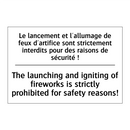 Le lancement et l'allumage de  /.../ - The launching and igniting of  /.../