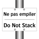 Ne pas empiler - Do Not Stack