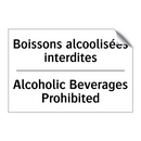 Boissons alcoolisées interdites /.../ - Alcoholic Beverages Prohibited