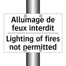 Allumage de feux interdit - Lighting of fires not permitted /.../