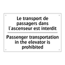 Le transport de passagers dans  /.../ - Passenger transportation in the  /.../