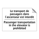 Le transport de passagers dans  /.../ - Passenger transportation in the  /.../