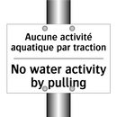 Aucune activité aquatique par  /.../ - No water activity by pulling