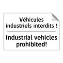 Véhicules industriels interdits  /.../ - Industrial vehicles prohibited! /.../