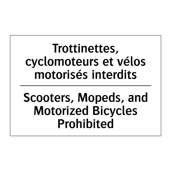 Trottinettes, cyclomoteurs et  /.../ - Scooters, Mopeds, and Motorized  /.../