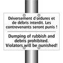 Déversement d'ordures et de débris  /.../ - Dumping of rubbish and debris  /.../