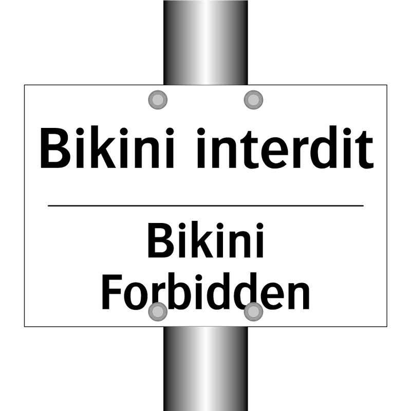 Bikini interdit - Bikini Forbidden
