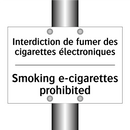 Interdiction de fumer des cigarettes  /.../ - Smoking e-cigarettes prohibited /.../