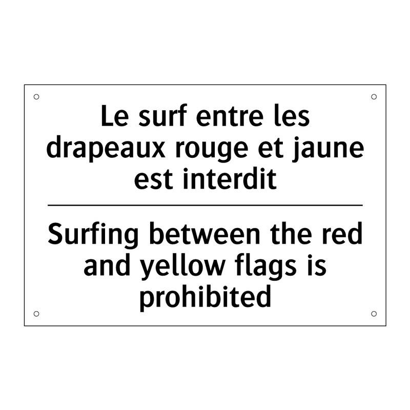 Le surf entre les drapeaux rouge  /.../ - Surfing between the red and yellow  /.../