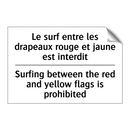 Le surf entre les drapeaux rouge  /.../ - Surfing between the red and yellow  /.../