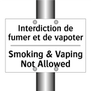 Interdiction de fumer et de vapoter /.../ - Smoking & Vaping Not Allowed