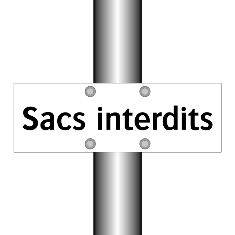 Sacs interdits