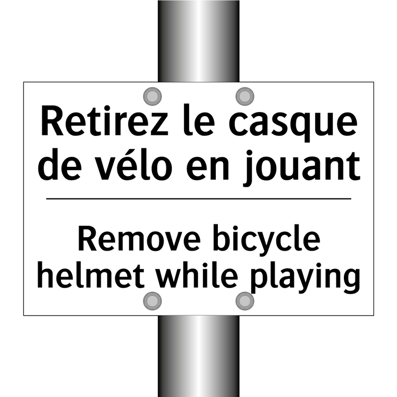 Retirez le casque de vélo en jouant /.../ - Remove bicycle helmet while playing /.../
