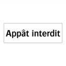 Appât interdit