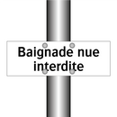 Baignade nue interdite