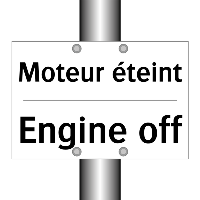 Moteur éteint - Engine off