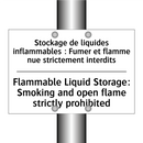 Stockage de liquides inflammables  /.../ - Flammable Liquid Storage: Smoking  /.../