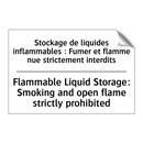 Stockage de liquides inflammables  /.../ - Flammable Liquid Storage: Smoking  /.../