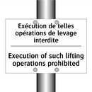 Exécution de telles opérations  /.../ - Execution of such lifting operations  /.../