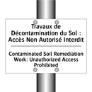 Travaux de Décontamination du  /.../ - Contaminated Soil Remediation  /.../