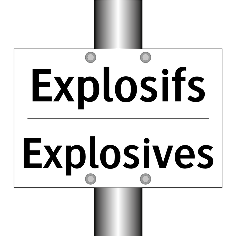 Explosifs - Explosives