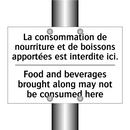 La consommation de nourriture  /.../ - Food and beverages brought along  /.../