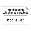 Interdiction de téléphones portables /.../ - Mobile Ban