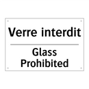 Verre interdit - Glass Prohibited
